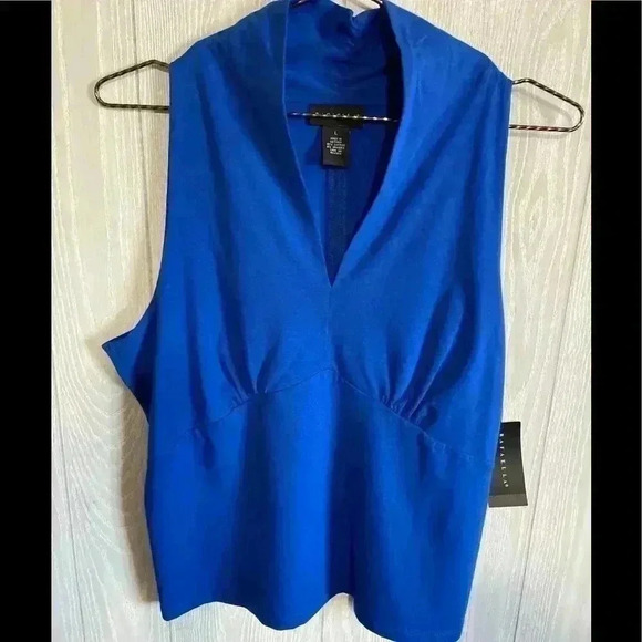 Rafaella Royal Blue Top Size Large - Picture 2 of 2